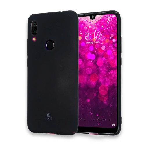 Etui Crong Smooth Skin Xiaomi Redmi 7 (czarny)