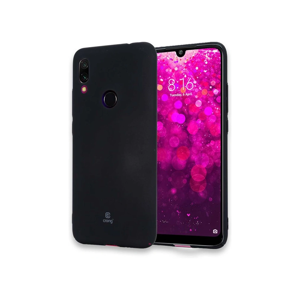 Hurtownia GSM - Case Crong Smooth Skin Xiaomi Redmi 7 (schwarz) - CRG51 - {ean13} - Hurt
