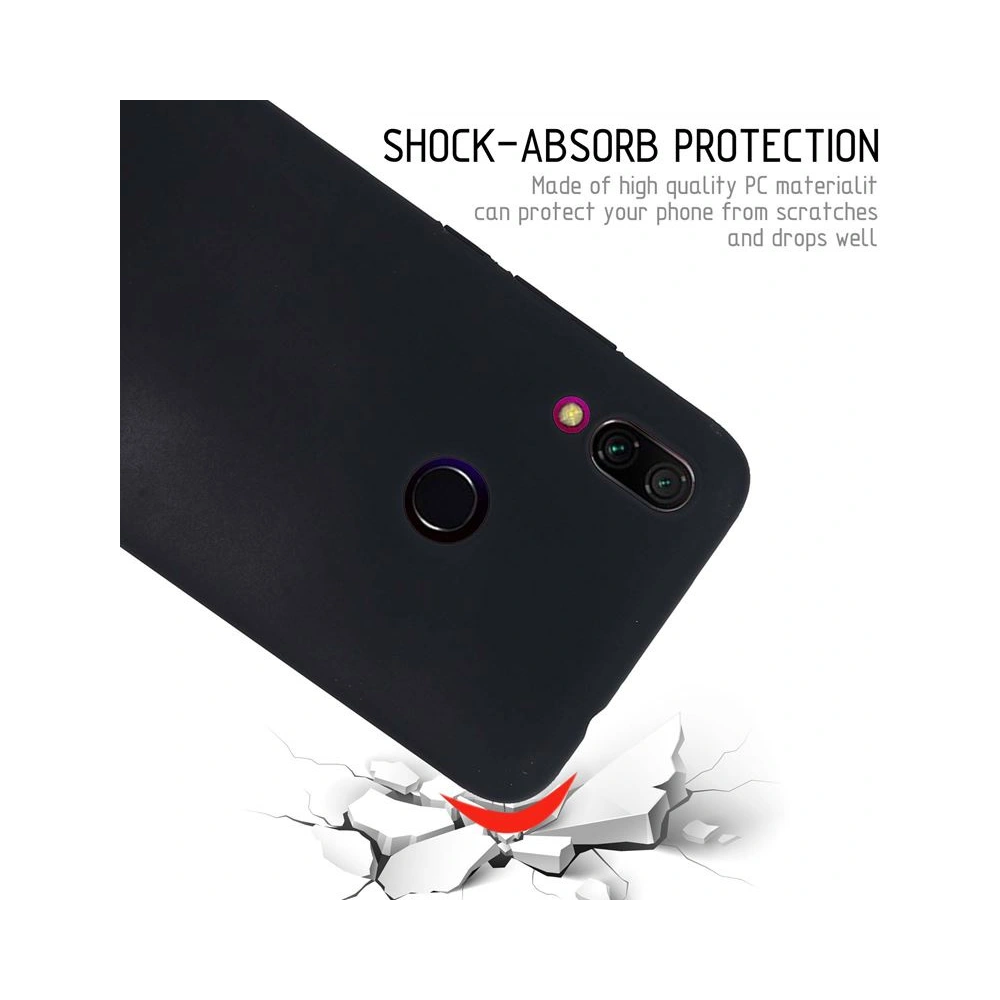 Hurtownia GSM - Etui Crong Smooth Skin Xiaomi Redmi 7 (fekete) - CRG51 - {ean13} - Hurt