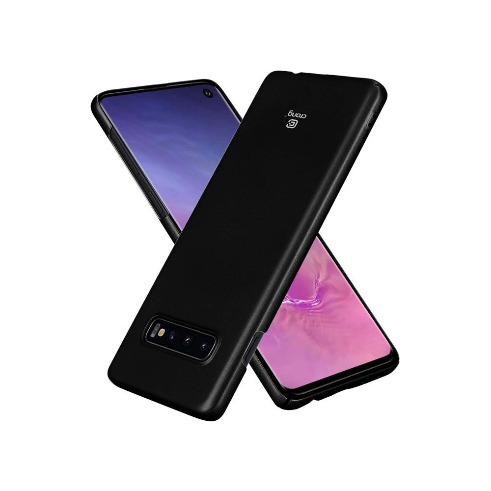 Hurtownia GSM - Etui Crong Smooth Skin Samsung Galaxy S10+ Plus (negru) - CRG53 - {ean13} - Hurt