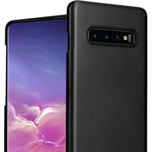 Wholesale Crong Smooth Skin Samsung Galaxy S10+ Plus (black) - CRG53 - {ean13} - Hurt