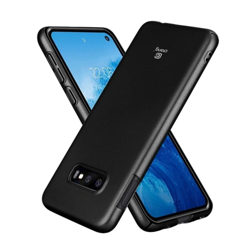 Etui Crong Smooth Skin Samsung Galaxy S10e (czarny)