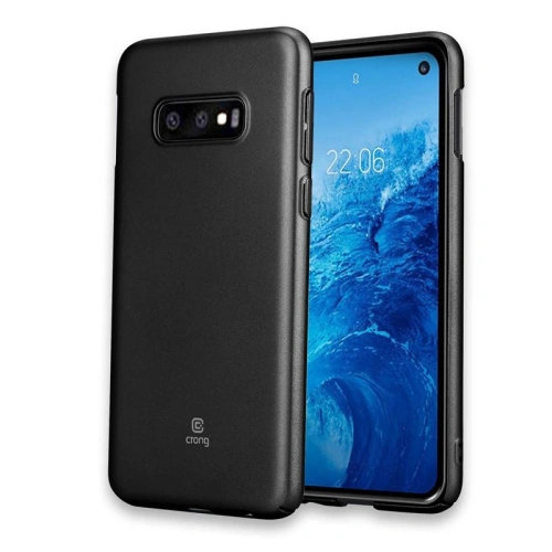 Etui Crong Smooth Skin Samsung Galaxy S10e (czarny)