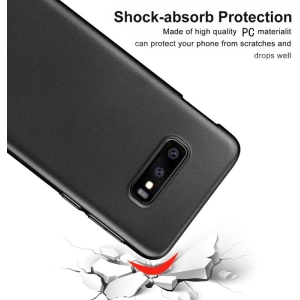 Wholesale Crong Smooth Skin Samsung Galaxy S10e (black) - CRG54 - {ean13} - Hurt