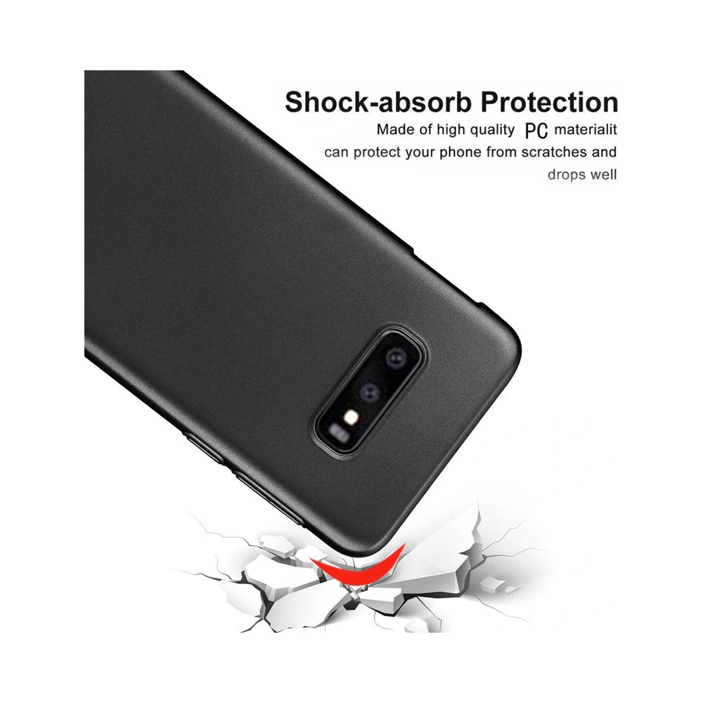 Hurtownia GSM - Etui Crong Smooth Skin Samsung Galaxy S10e (negru) - CRG54 - {ean13} - Hurt