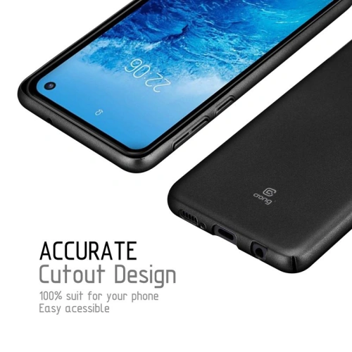 Etui Crong Smooth Skin Samsung Galaxy S10e (czarny)