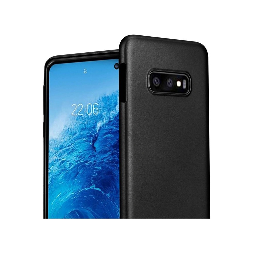 Hurtownia GSM - Etui Crong Smooth Skin Samsung Galaxy S10e (negru) - CRG54 - {ean13} - Hurt