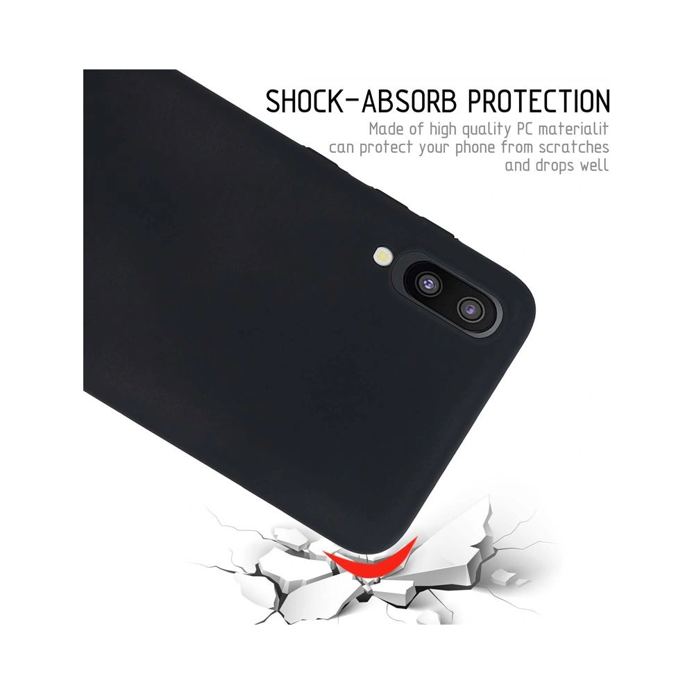 Hurtownia GSM - Etui Crong Smooth Skin Samsung Galaxy A10 (negru) - CRG55 - {ean13} - Hurt