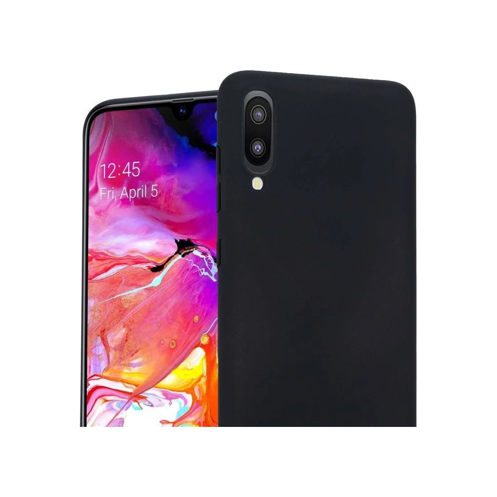 Hurtownia GSM - Etui Crong Smooth Skin Samsung Galaxy A10 (fekete) - CRG55 - {ean13} - Hurt