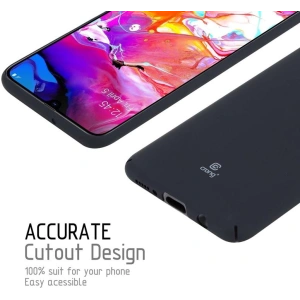 Hurtownia GSM - Etui Crong Smooth Skin Samsung Galaxy A10 (fekete) - CRG55 - {ean13} - Hurt
