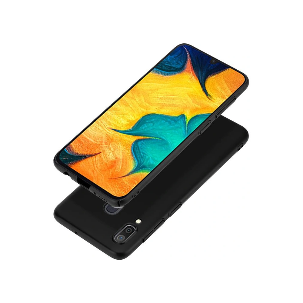 Hurtownia GSM - Etui Crong Smooth Skin Samsung Galaxy A30 (černý) - CRG56 - {ean13} - Hurt