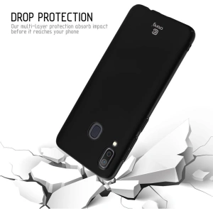 Hurtownia GSM - Etui Crong Smooth Skin Samsung Galaxy A30 (fekete) - CRG56 - {ean13} - Hurt