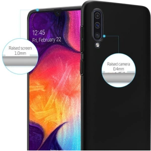 Hurtownia GSM - Case Crong Smooth Skin Samsung Galaxy A30s/A50/A50s (schwarz) - CRG57 - {ean13} - Hurt