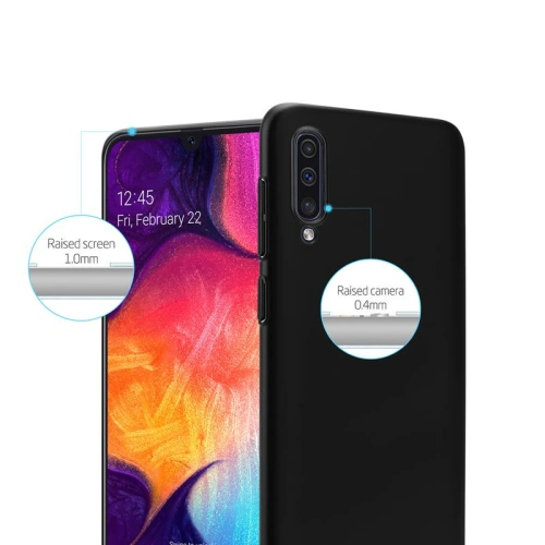 Etui Crong Smooth Skin Samsung Galaxy A30s/A50/A50s (czarny)