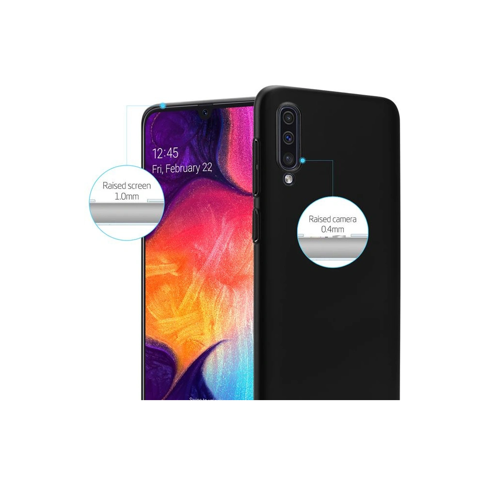 Wholesale Crong Smooth Skin Samsung Galaxy A30s/A50/A50s (black) - CRG57 - {ean13} - Hurt