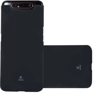 Hurtownia GSM - Etui Crong Smooth Skin Samsung Galaxy A80/A90 (negru) - CRG59 - {ean13} - Hurt