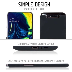 Hurtownia GSM - Etui Crong Smooth Skin Samsung Galaxy A80/A90 (fekete) - CRG59 - {ean13} - Hurt