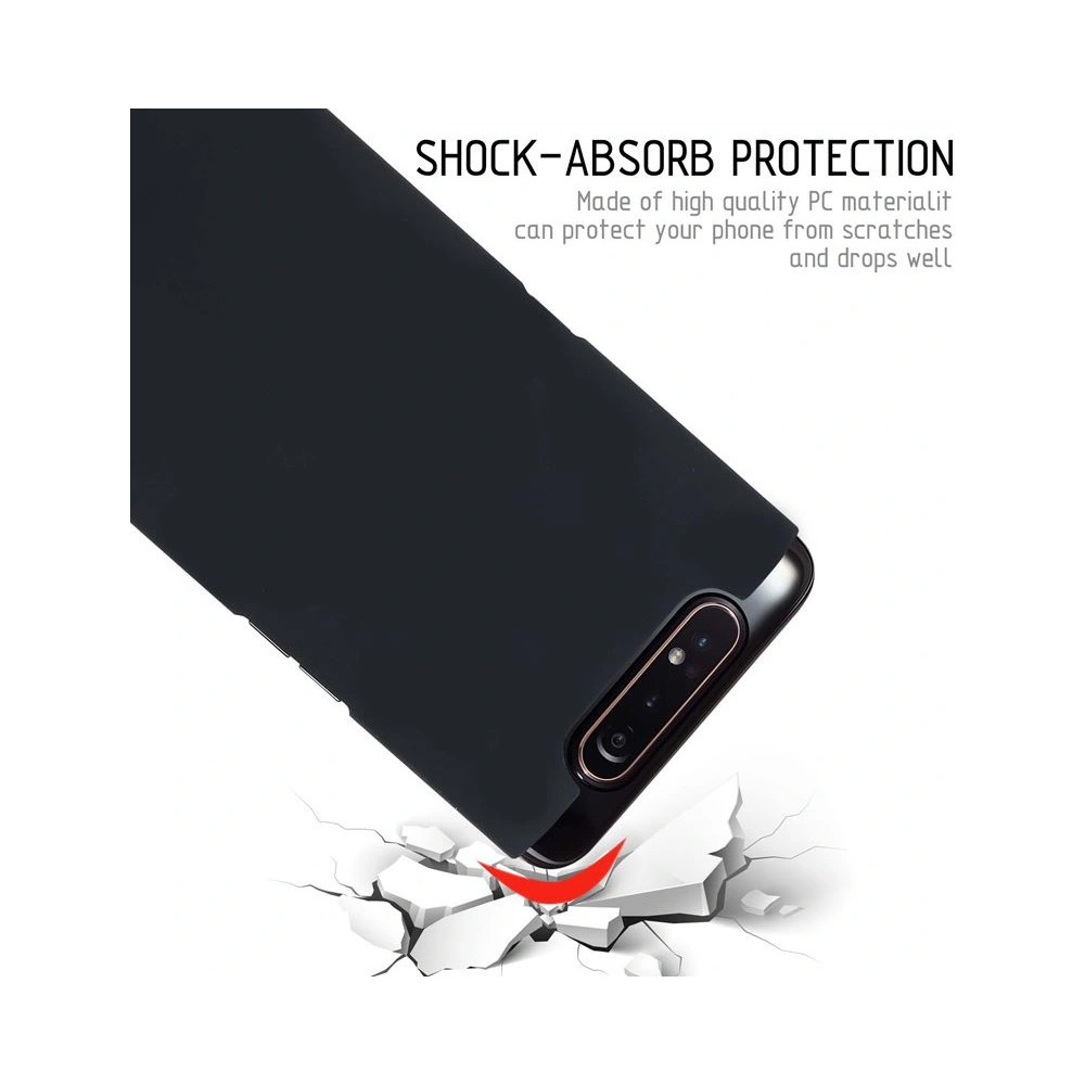 Hurtownia GSM - Etui Crong Smooth Skin Samsung Galaxy A80/A90 (fekete) - CRG59 - {ean13} - Hurt