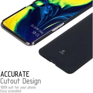 Hurtownia GSM - Etui Crong Smooth Skin Samsung Galaxy A80/A90 (negru) - CRG59 - {ean13} - Hurt