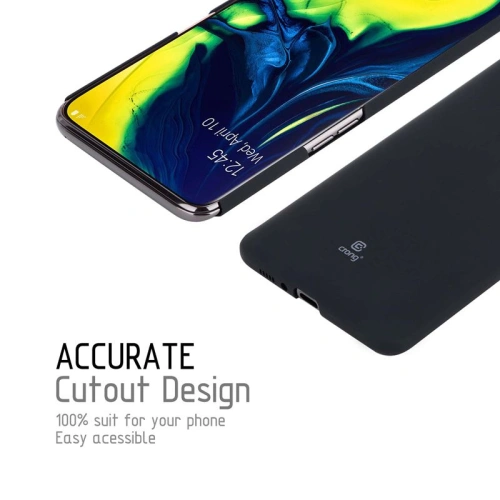Etui Crong Smooth Skin Samsung Galaxy A80/A90 (czarny)