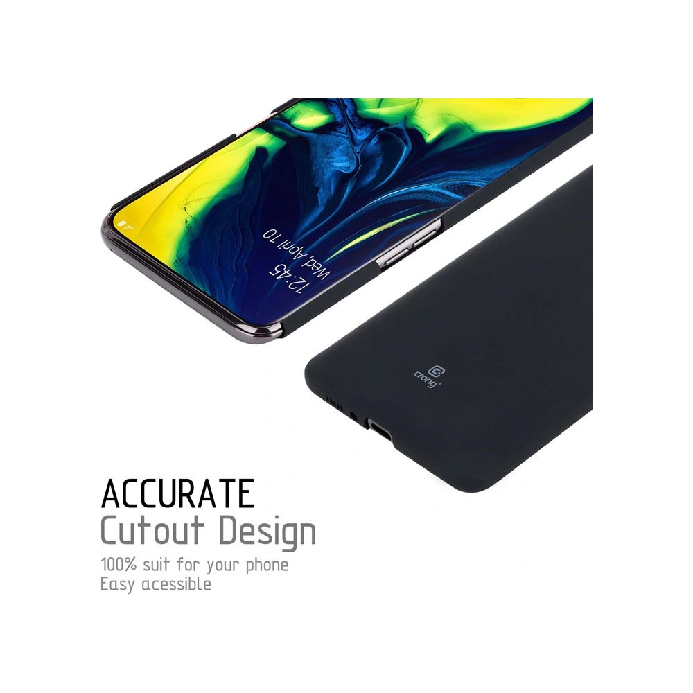 Hurtownia GSM - Etui Crong Smooth Skin Samsung Galaxy A80/A90 (fekete) - CRG59 - {ean13} - Hurt