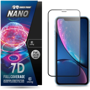 Hybridglas Crong 7D Nano Flexibles Glas Apple iPhone 11/XR
