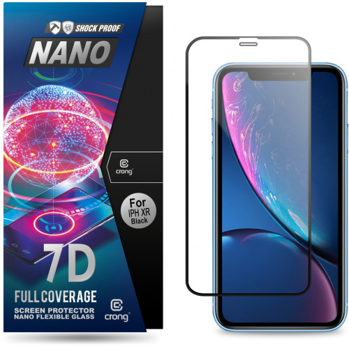 Crong Distributor - 5907731981163 - CRG60 - Crong 7D Nano Flexible Glass Apple iPhone 11/XR - B2B homescreen
