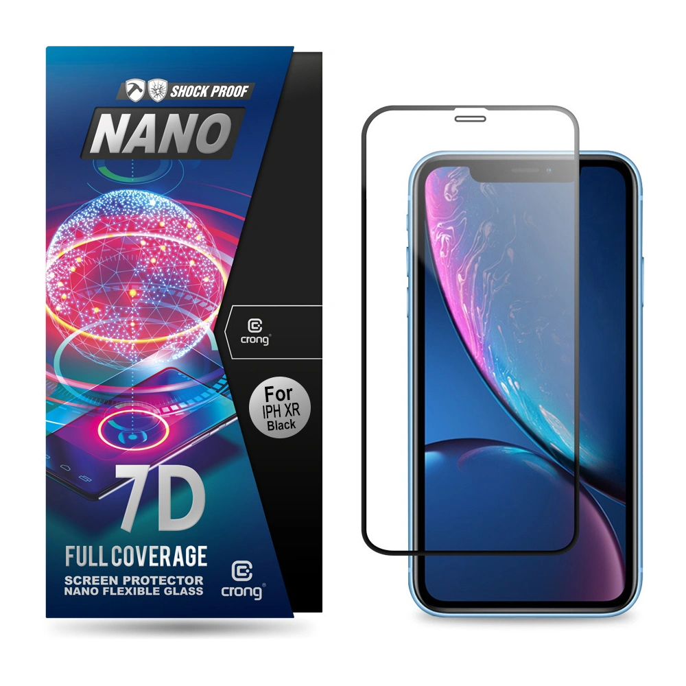 Wholesale Crong 7D Nano Flexible Glass Apple iPhone 11/XR - CRG60 - {ean13} - Hurt