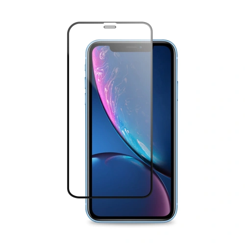 Szkło hybrydowe Crong 7D Nano Flexible Glass Apple iPhone 11/XR