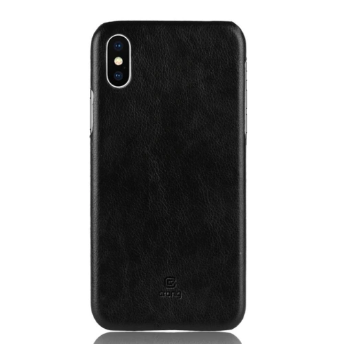 Etui Crong Essential Cover Apple iPhone XS/X (czarny)