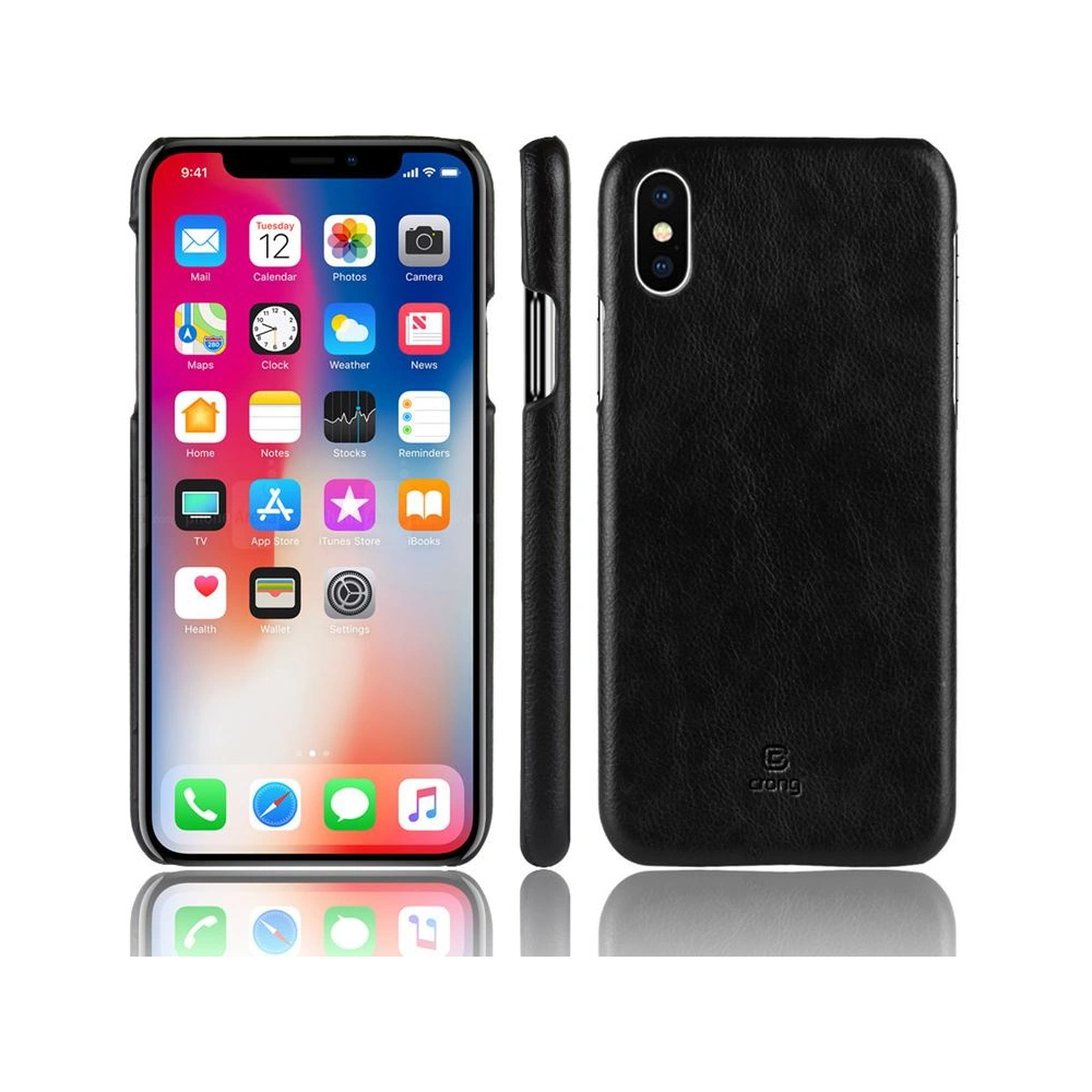 Hurtownia GSM - Etui Crong Essential Cover Apple iPhone XS/X (negru) - CRG61 - {ean13} - Hurt