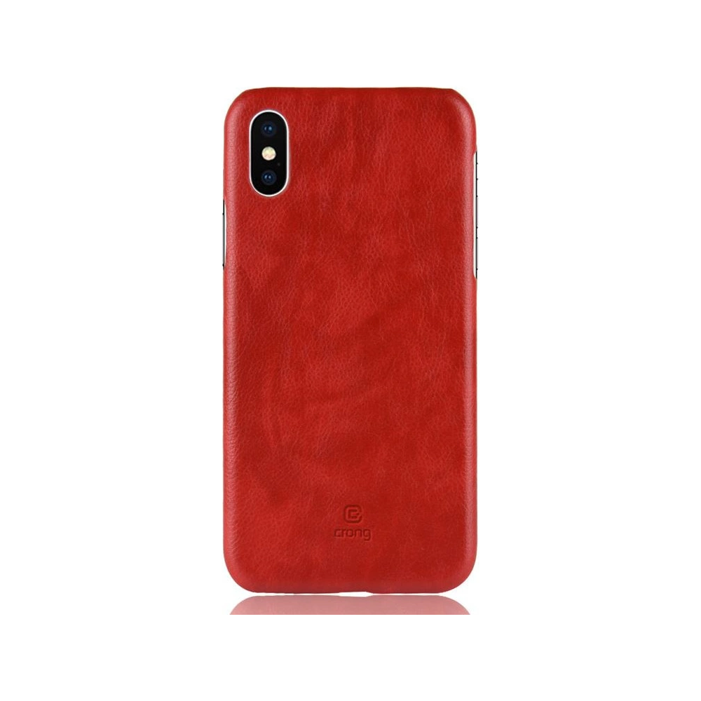 Hurtownia GSM - Etui Crong Essential Cover Apple iPhone XS/X (roșu) - CRG62 - {ean13} - Hurt