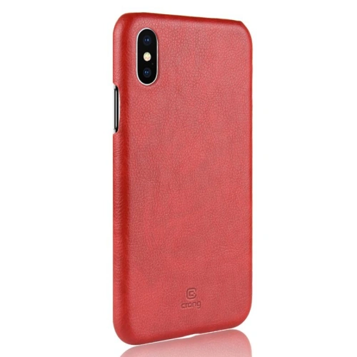 Etui Crong Essential Cover Apple iPhone XS/X (czerwony)
