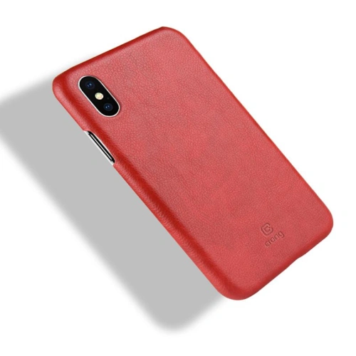 Etui Crong Essential Cover Apple iPhone XS/X (czerwony)