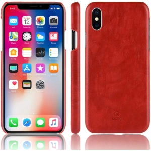 Hurtownia GSM - Etui Crong Essential Cover Apple iPhone XS/X (roșu) - CRG62 - {ean13} - Hurt