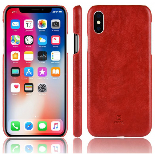 Crong Distributor - 5907731982177 - CRG62 - Crong Essential Cover Apple iPhone XS/X (red) - B2B homescreen