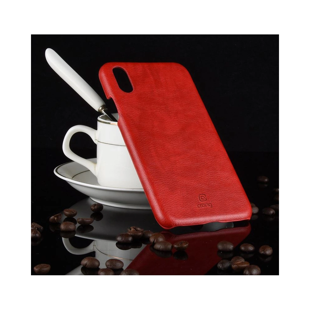 Hurtownia GSM - Etui Crong Essential Cover Apple iPhone XS/X (roșu) - CRG62 - {ean13} - Hurt