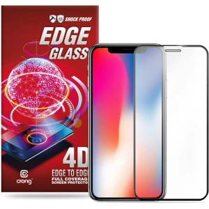 Hurtownia GSM - Tvrzené sklo Crong Edge Glass 4D Full Glue Apple iPhone 11 Pro/XS/X - CRG68 - {ean13} - Hurt