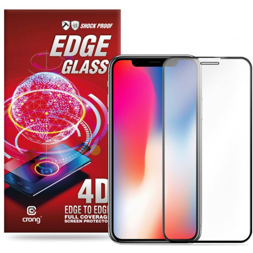Crong Distributor - 5907731982290 - CRG68 - Crong Edge Glass 4D Full Glue Apple iPhone 11 Pro/XS/X - B2B homescreen
