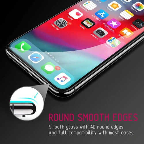 Szkło hartowane Crong Edge Glass 4D Full Glue Apple iPhone 11 Pro Max/XS Max