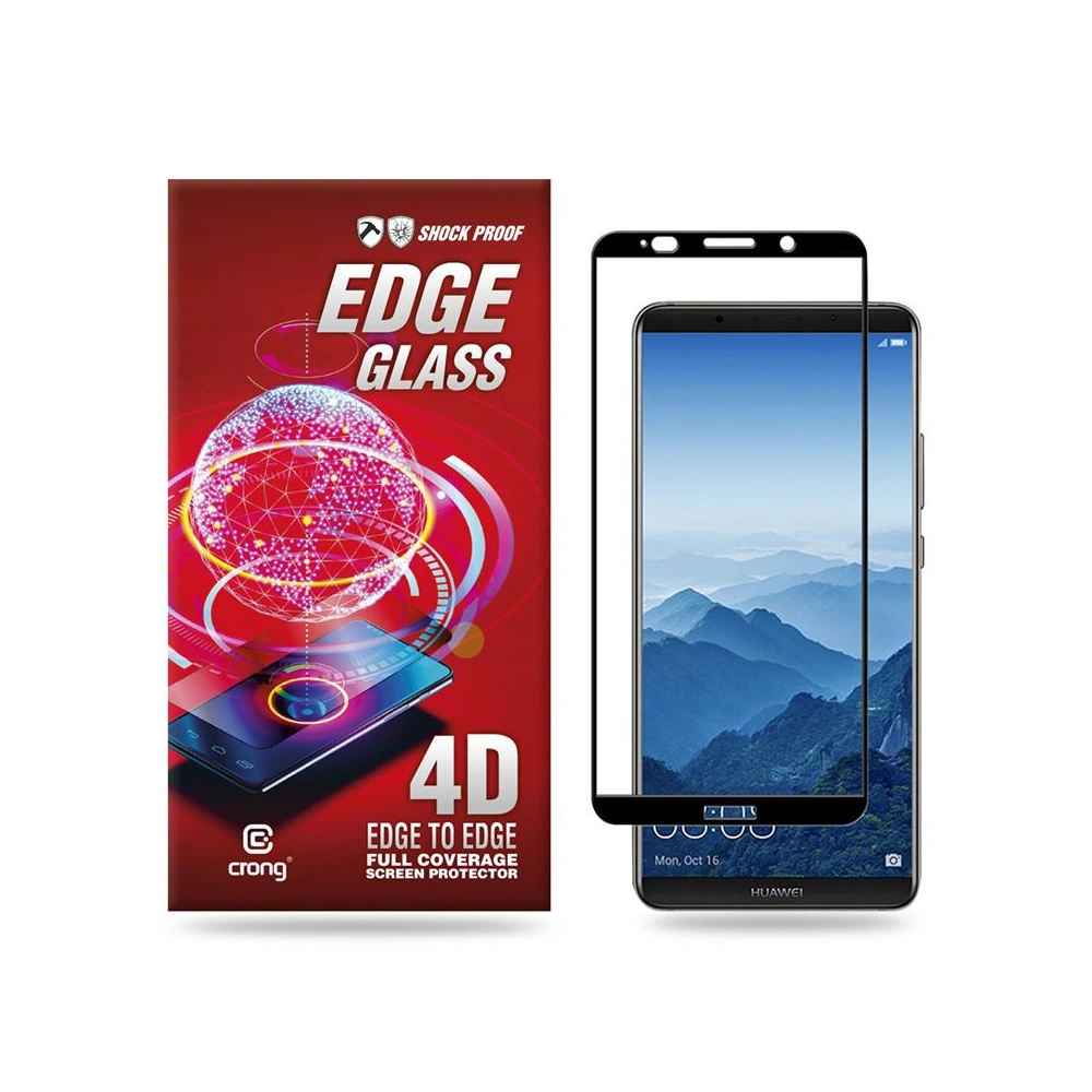 Hurtownia GSM - Securizat sticlă Crong Edge Glass 4D Full Glue Huawei Mate 10 - CRG73 - {ean13} - Hurt