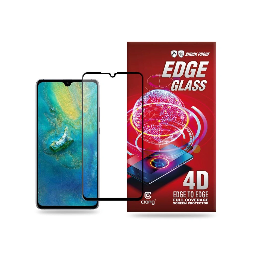 Hurtownia GSM - Sticlă securizată Crong Edge Glass 4D Full Glue Huawei Mate 20 - CRG74 - {ean13} - Hurt
