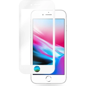 Hurtownia GSM - Hybriertes Glas Crong 7D Nano Flexibles Glas Apple iPhone 8/7 Plus (Weiß) - CRG78 - {ean13} - Hurt