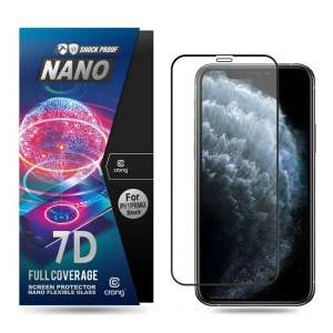 Hurtownia GSM - Hybriertes Glas Crong 7D Nano Flexibles Glas Apple iPhone 11 Pro Max/XS Max - CRG79 - {ean13} - Hurt