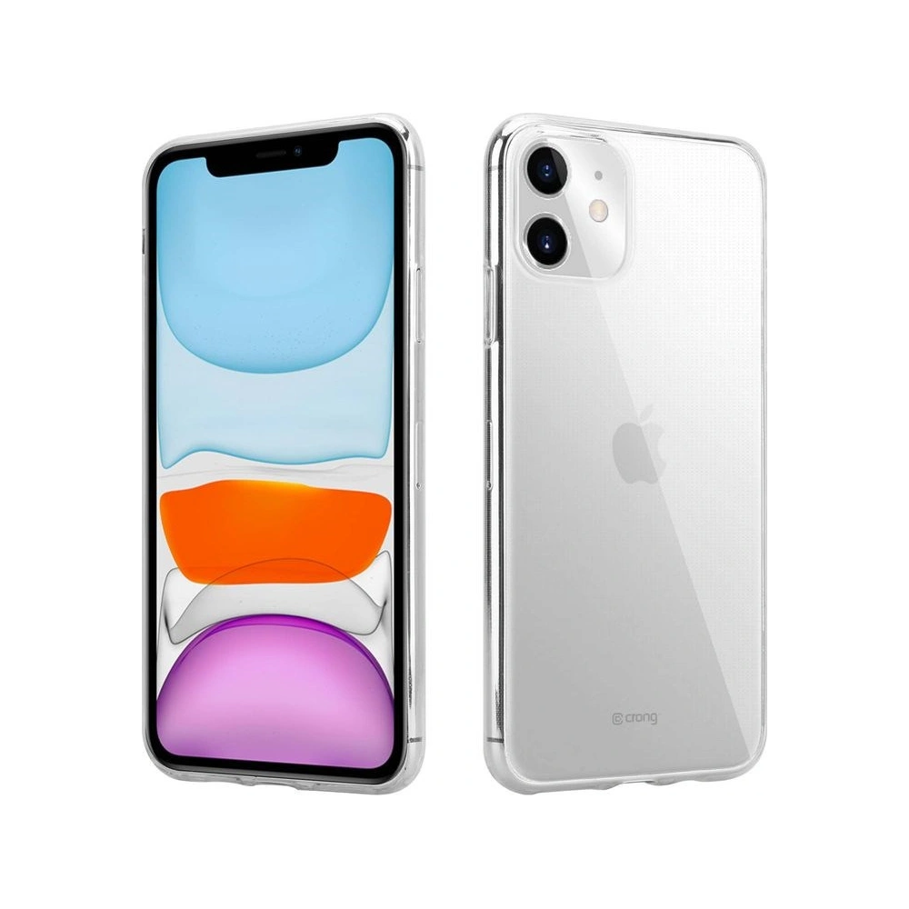 Hurtownia GSM - Etui Crong Crystal Slim Cover Apple iPhone 11 (transparent) - CRG80 - {ean13} - Hurt