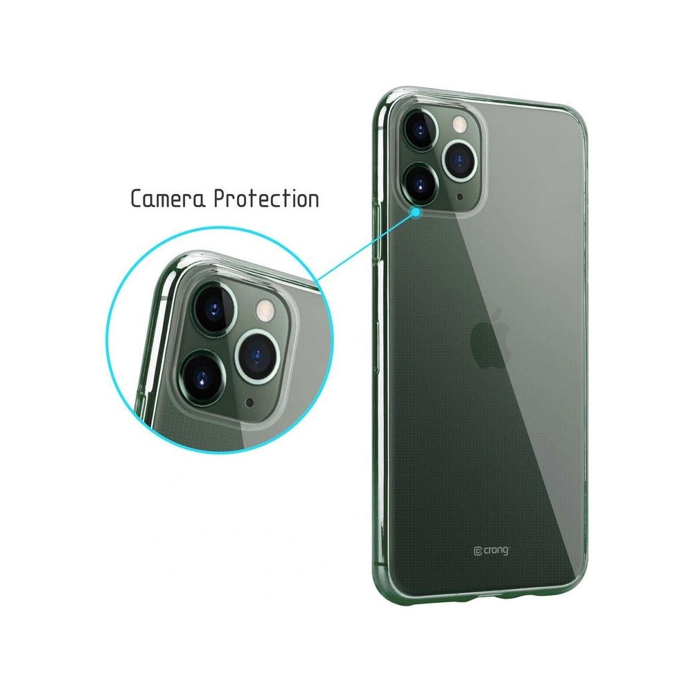 Hurtownia GSM - Etui Crong Crystal Slim Cover Apple iPhone 11 Pro Max (průhledný) - CRG82 - {ean13} - Hurt