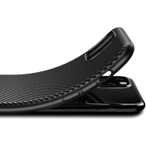 Hurtownia GSM - Etui Crong Prestige Carbon Cover Apple iPhone 11 Pro (černý) - CRG83 - {ean13} - Hurt