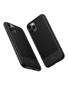 Hurtownia GSM - Etui Crong Prestige Carbon Cover Apple iPhone 11 Pro Max (czarny) - CRG84 - {ean13} - Hurt