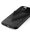Hurtownia GSM - Etui Crong Prestige Carbon Cover Apple iPhone 11 Pro Max (czarny) - CRG84 - {ean13} - Hurt