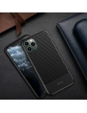 Hurtownia GSM - Etui Crong Prestige Carbon Cover Apple iPhone 11 Pro Max (czarny) - CRG84 - {ean13} - Hurt